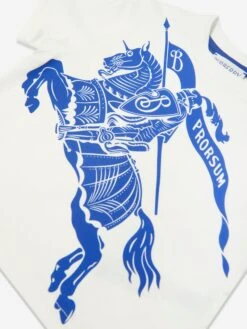 Baby Boys EKD Cedar T-Shirt In White -Childrens Clothing Store BURS4078 WHITE 3