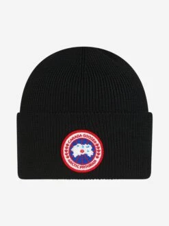Canada Goose Kids Artic Toque In Black
