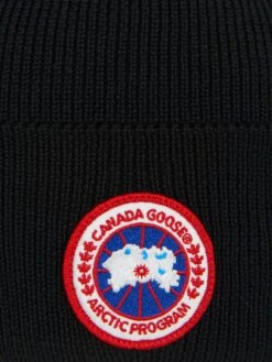 Canada Goose Kids Artic Toque In Black 6 Canada Goose Kids Artic Toque In Black -Childrens Clothing Store CANA1009 61 3