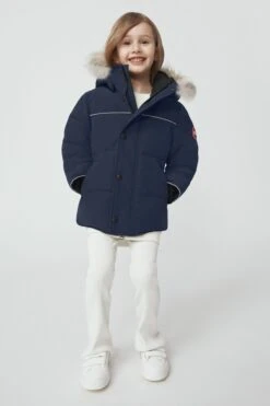 Canada Goose Kids Snowy Owl Down Parka Jacket 13 Canada Goose Kids Snowy Owl Down Parka Jacket -Childrens Clothing Store CANADAGOOSE M54873 7