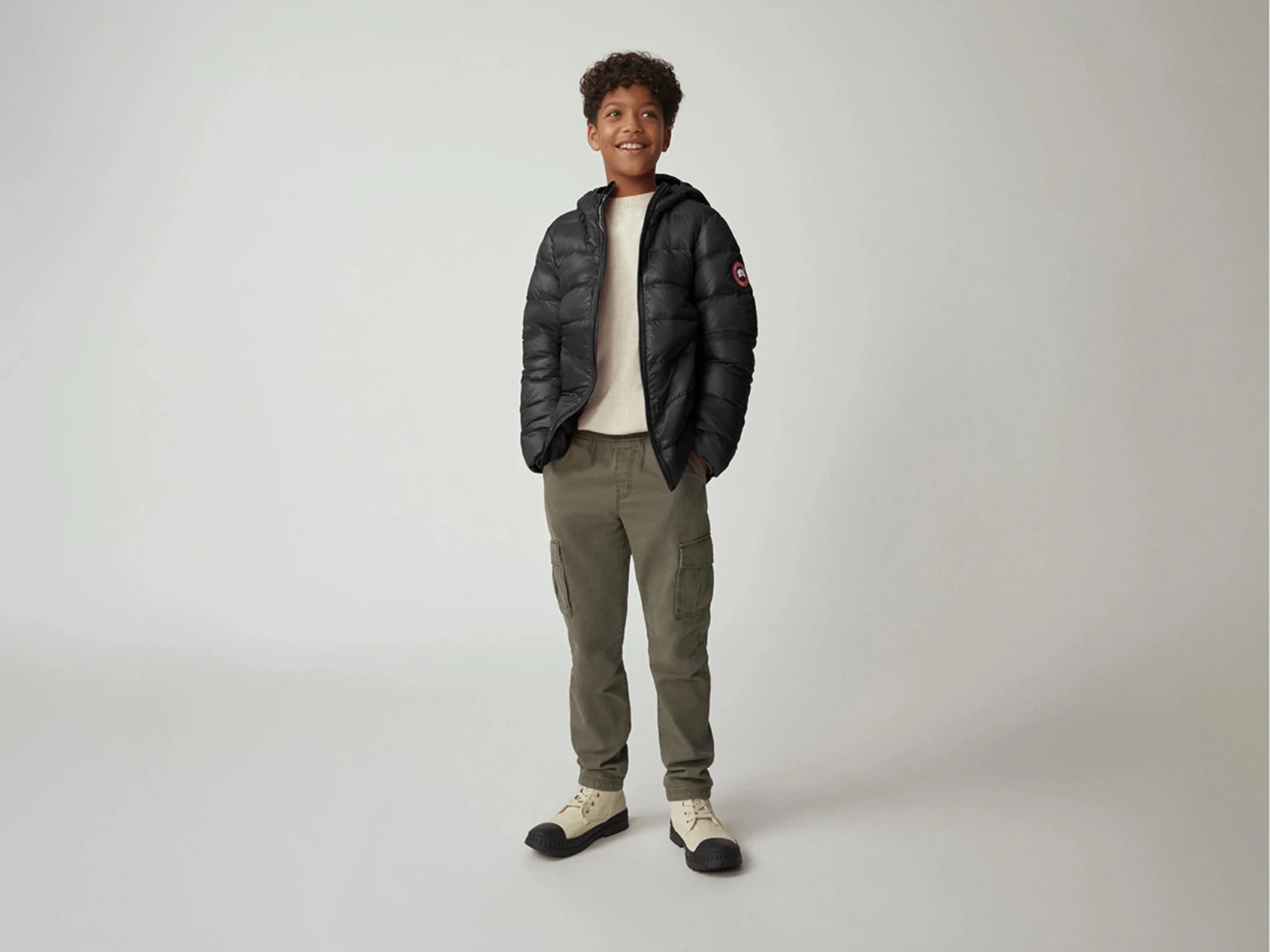 Canada Goose Kids Crofton Down Hooded Jacket 2 Canada Goose Kids Crofton Down Hooded Jacket - Image 2