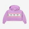 Chiara Ferragni Girls Cropped Logo Hoodie