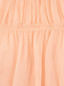 Chloé Chloe Girls Light Pink Silk Dress 7 Chloé Chloe Girls Light Pink Silk Dress -Childrens Clothing Store CHLA0034 RD003 4