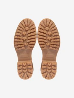 Chloé Girls Leather Knitted Ankle Boots 7 Chloé Girls Leather Knitted Ankle Boots -Childrens Clothing Store CHLOE M68623 4