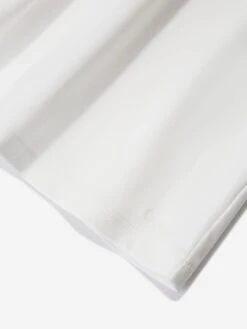 Chloé Girls Ruffle Dress In White -Childrens Clothing Store CHLS4029 OFFWHITE 4