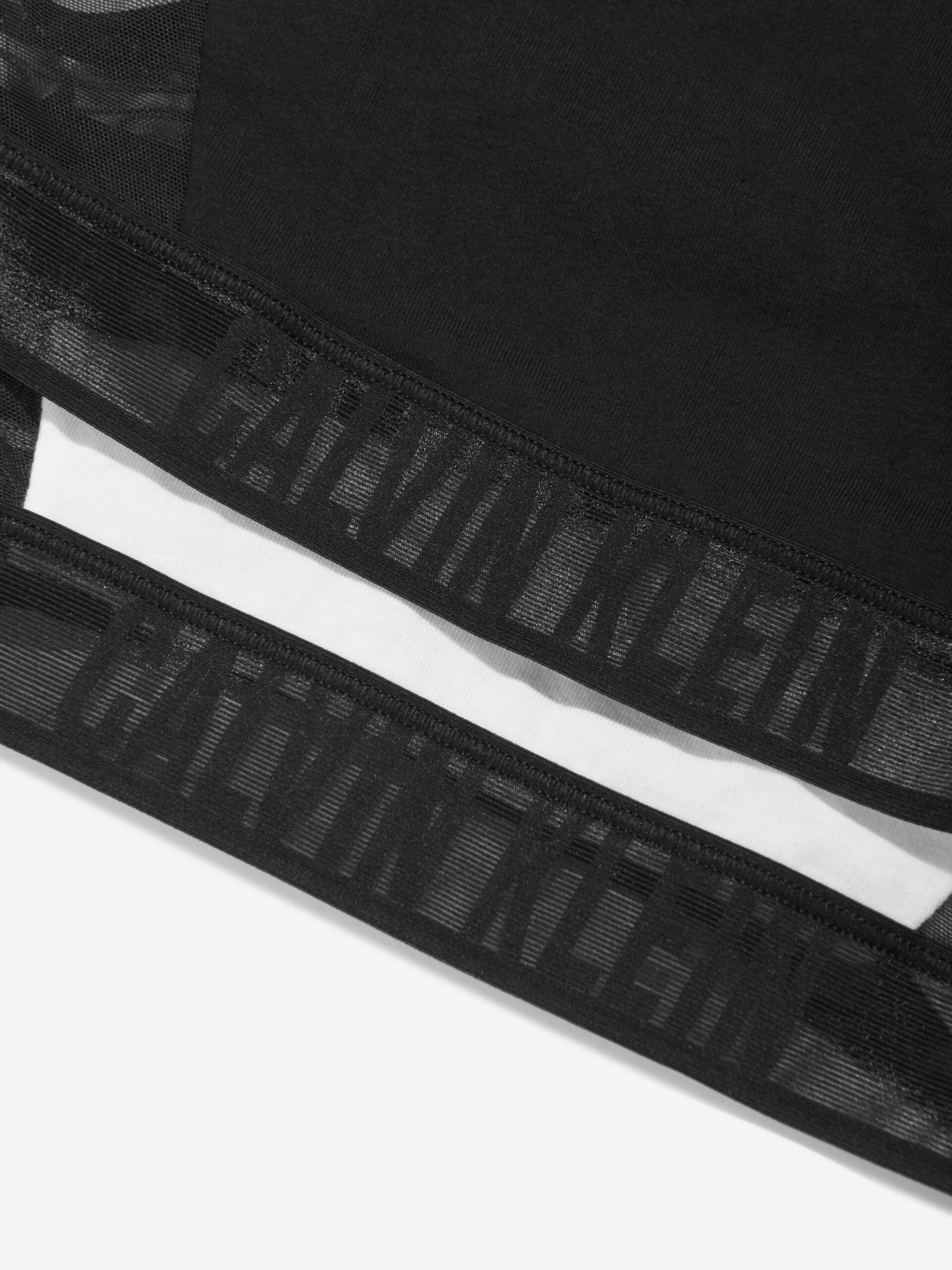 Girls 2 Pack Bralette Set In Black 4 Girls 2 Pack Bralette Set In Black - Image 4