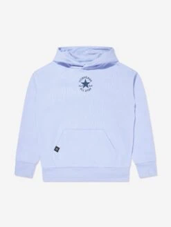 Converse Kids Sustainable Core Hoodie In Blue