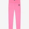 Converse Girls Chuck Patch High Rise Leggings In Pink