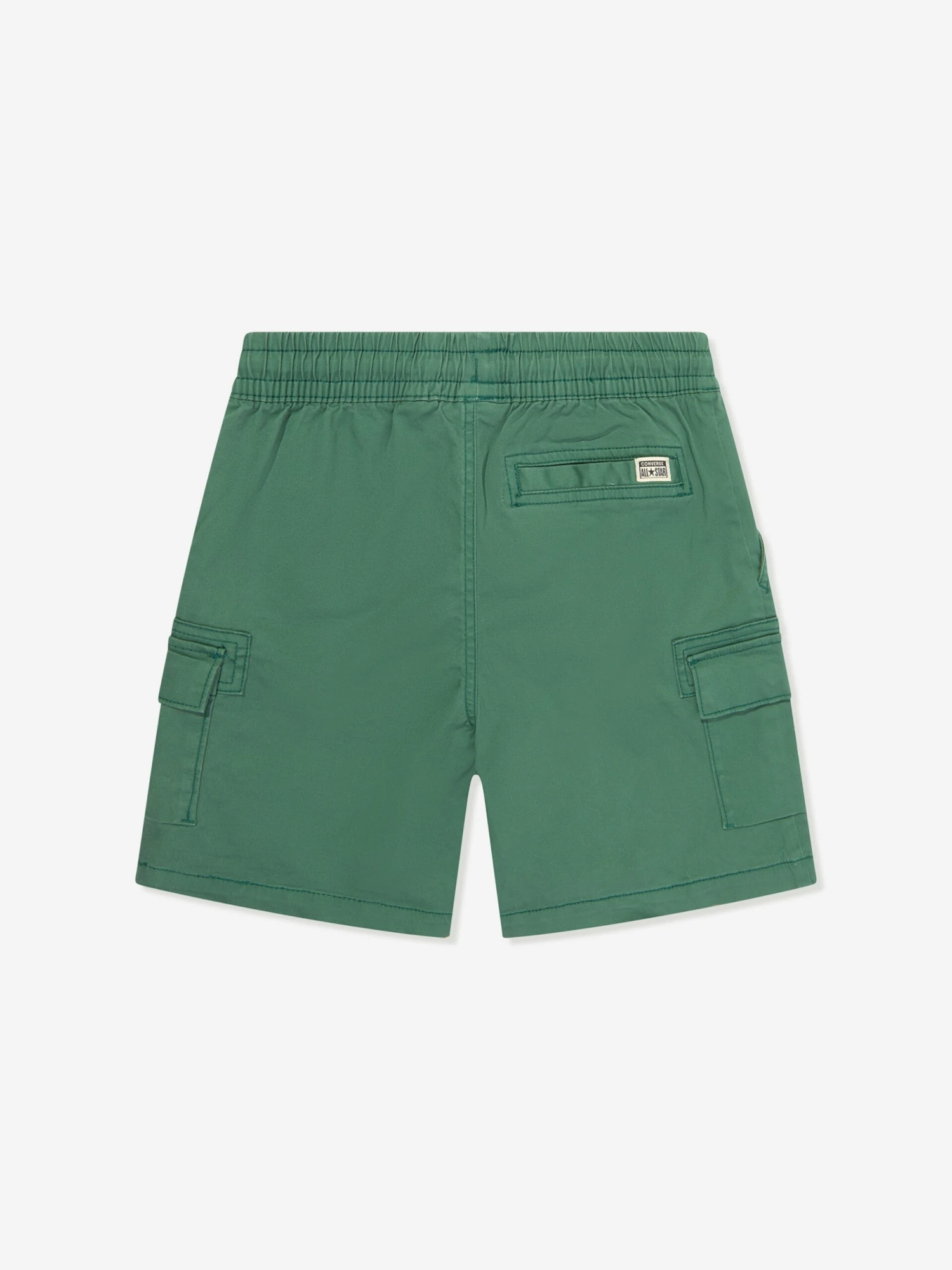Converse Boys Lifestyle Woven Cargo Shorts In Green 2 Converse Boys Lifestyle Woven Cargo Shorts In Green - Image 2