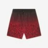 Boys Cotton Leopard Bermuda Shorts