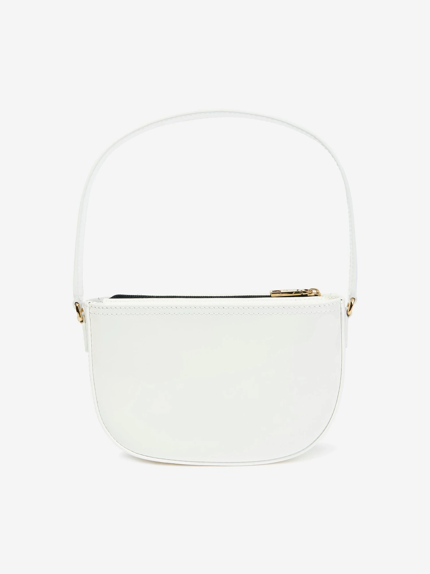 Girls Leather Logo Shoulder Bag In Ivory (18cm) 2 Girls Leather Logo Shoulder Bag In Ivory (18cm) - Image 2