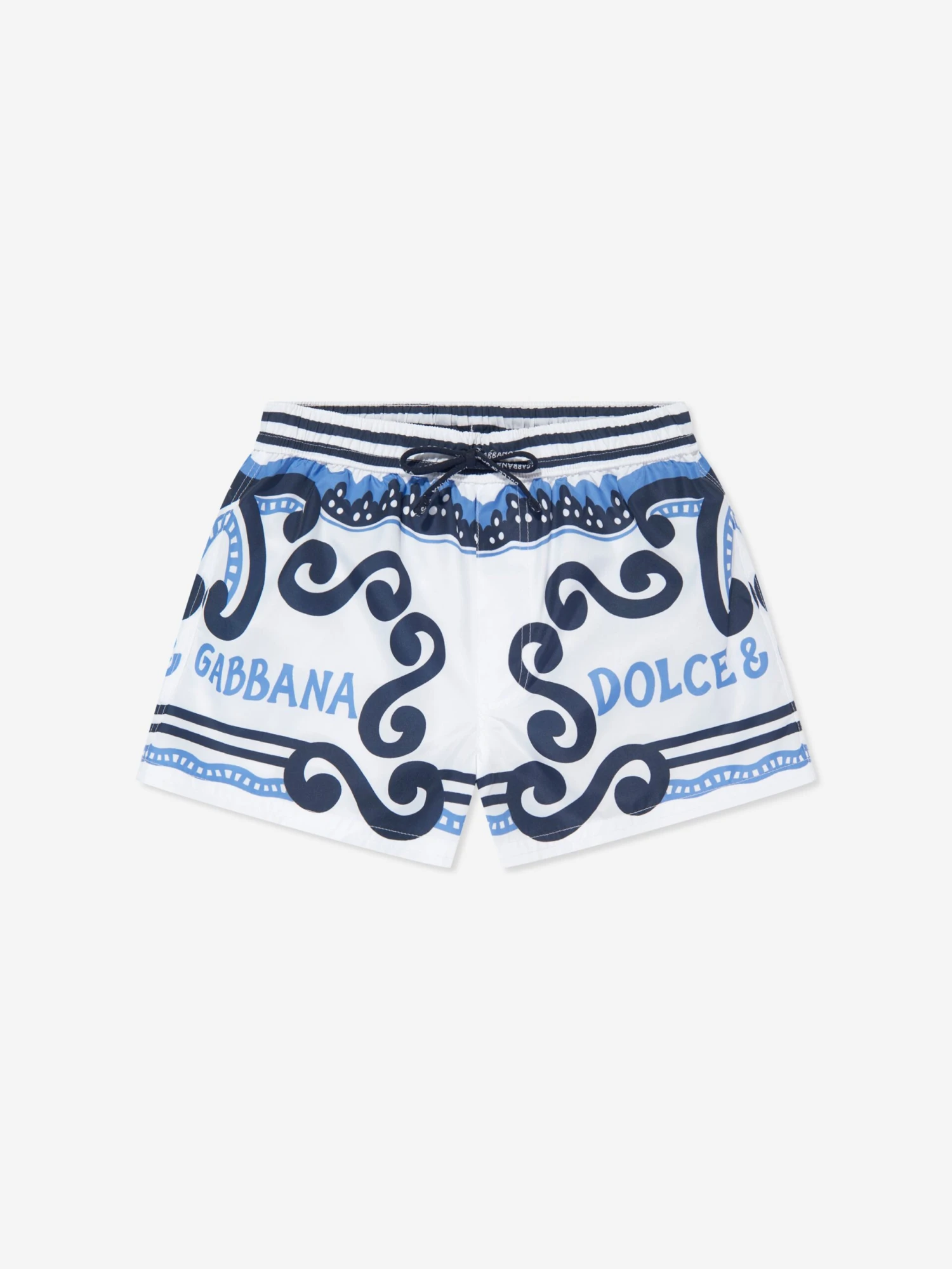 Boys DG Marina Swim Shorts In Multicolour 1 Boys DG Marina Swim Shorts In Multicolour