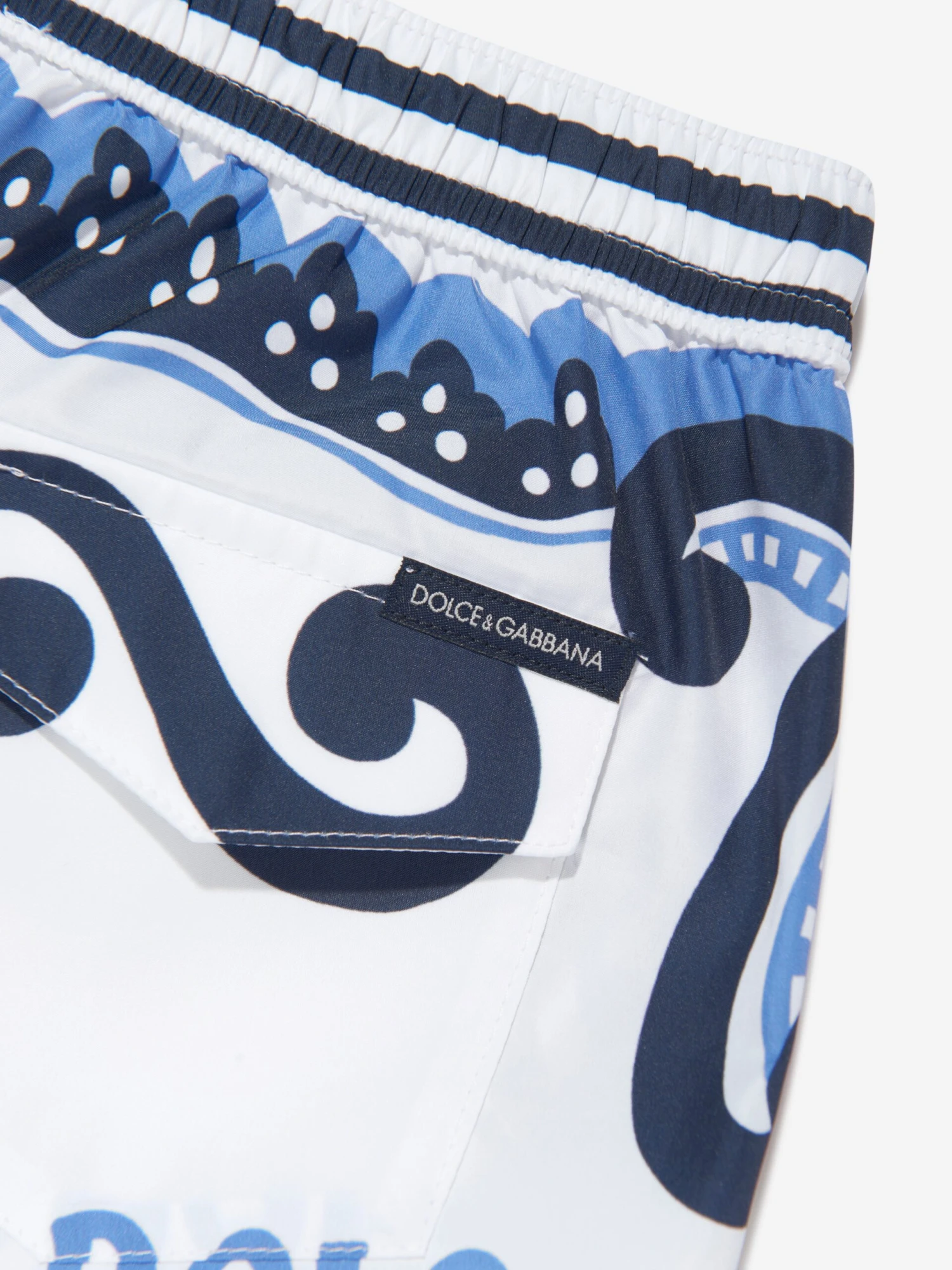 Boys DG Marina Swim Shorts In Multicolour 4 Boys DG Marina Swim Shorts In Multicolour - Image 4