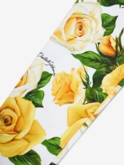 Girls Rose Print Leggings In Multicolour 6 Girls Rose Print Leggings In Multicolour -Childrens Clothing Store DAGS4167 MULTICOLOURED 3