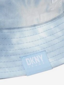 DKNY Boys Bucket Hat In Blue 7 DKNY Boys Bucket Hat In Blue -Childrens Clothing Store DKLA3079 BABY BLUE 4