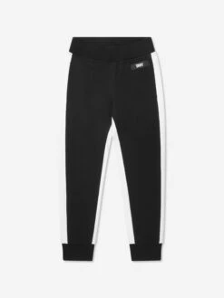 DKNY Boys Contrast Joggers In Black