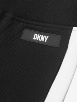 DKNY Boys Contrast Joggers In Black -Childrens Clothing Store DKNA3002 09B 3