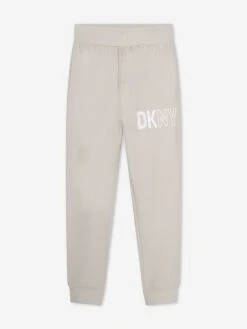 DKNY Kids Logo Joggers In White