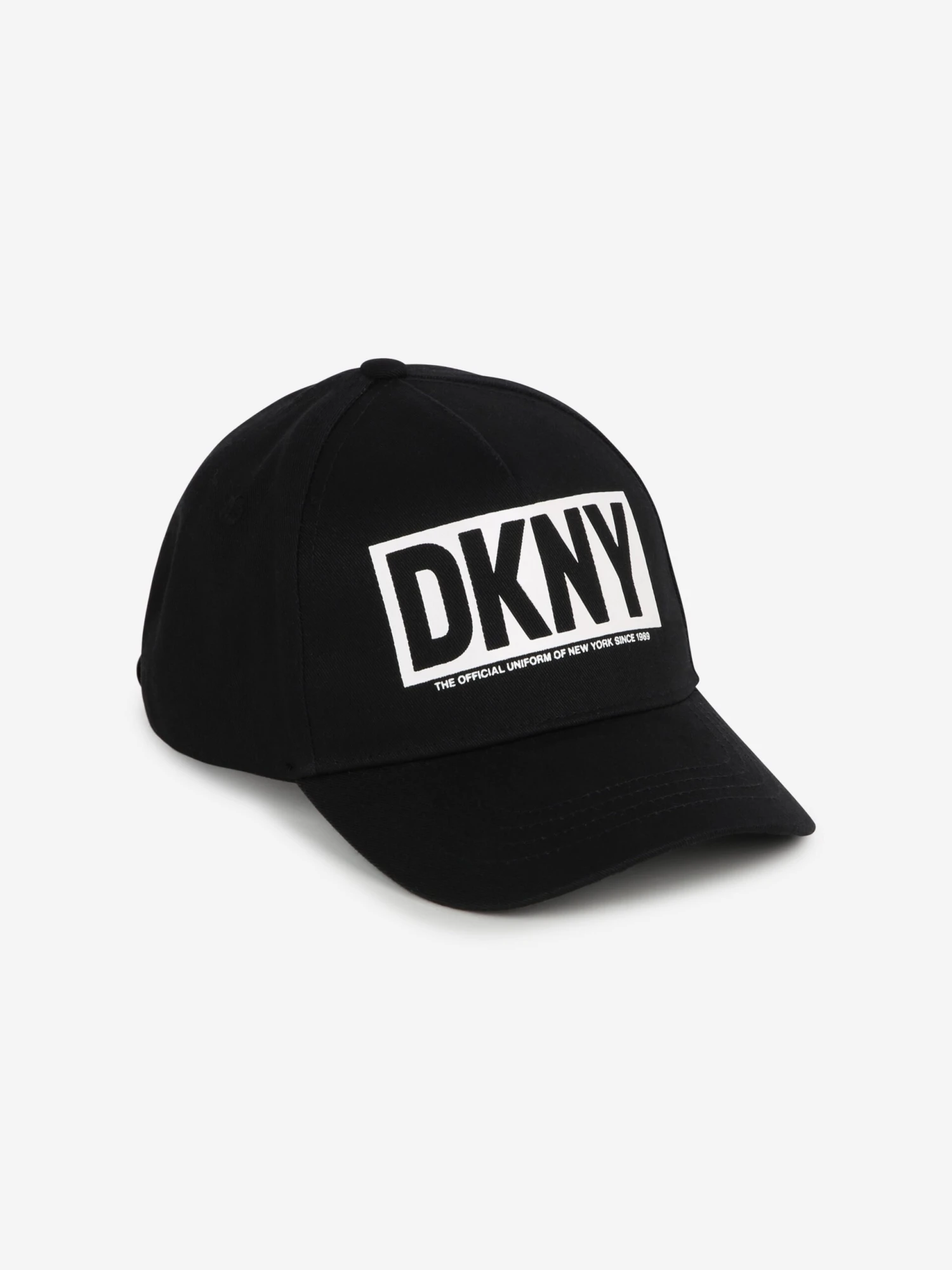 DKNY Kids Logo Cap In Black 1 DKNY Kids Logo Cap In Black