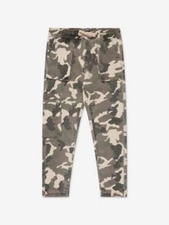 DL1961 Kids Jackson Camouflage Joggers In Green