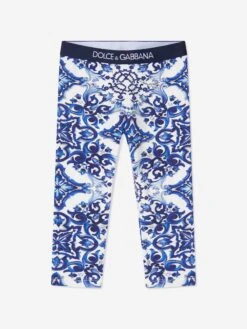 Baby Girls Majolica Print Leggings