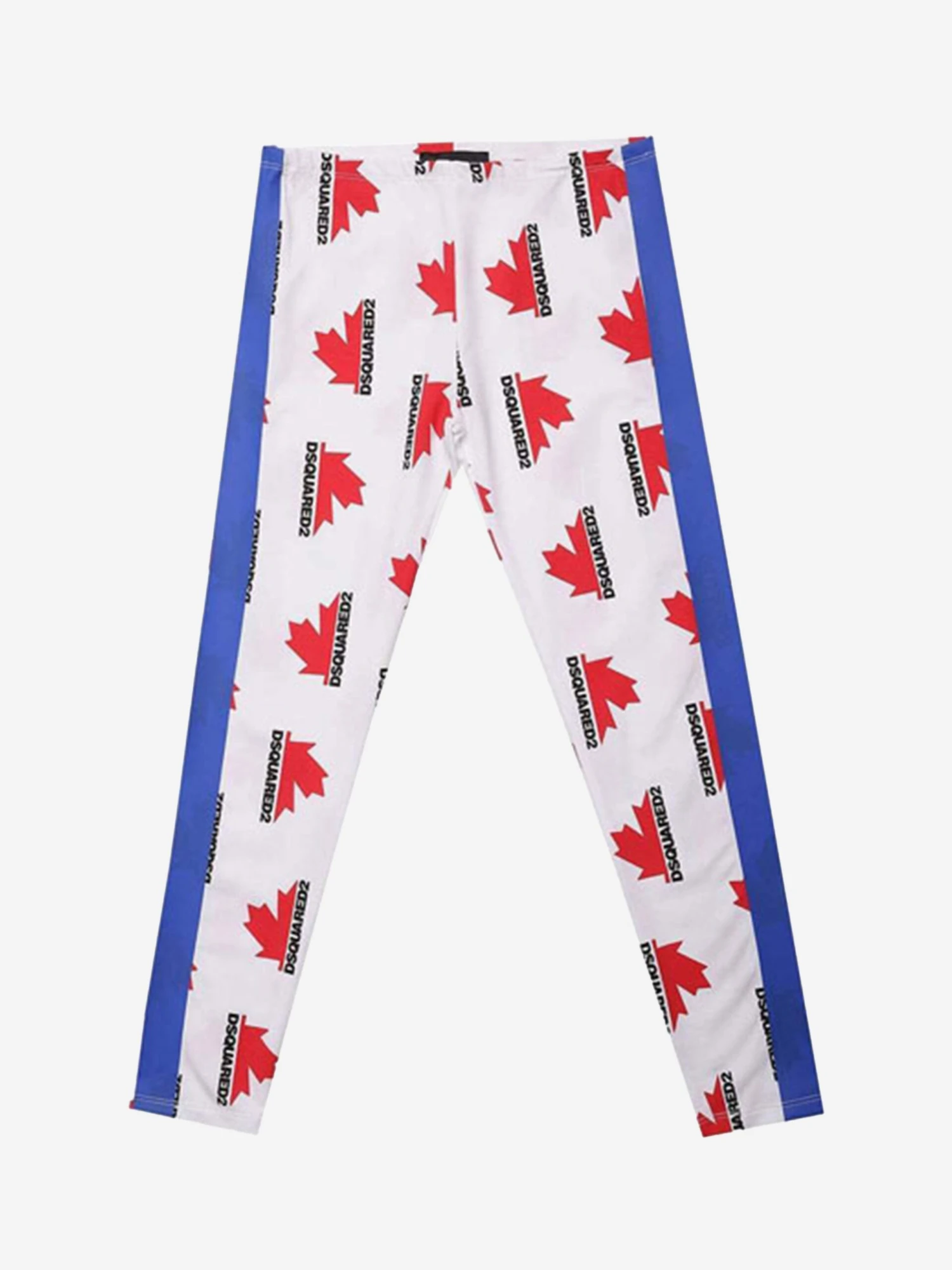 Girls Trousers - Cotton Printed Side Tape Trousers 1 Girls Trousers - Cotton Printed Side Tape Trousers