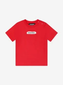 Baby Logo T-Shirt In Red