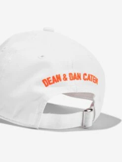 Kids Icon Cap In White 7 Kids Icon Cap In White -Childrens Clothing Store DSQS4086 WHITE 4