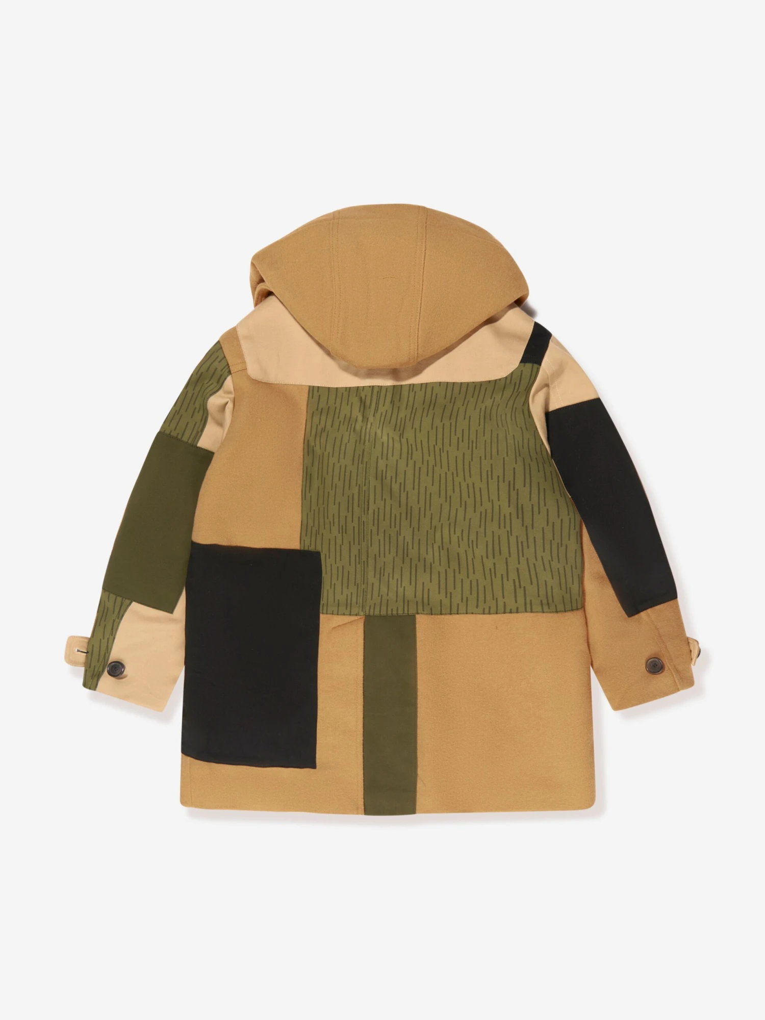 Boys Patch Hooded Duffle Coat 2 Boys Patch Hooded Duffle Coat - Image 2