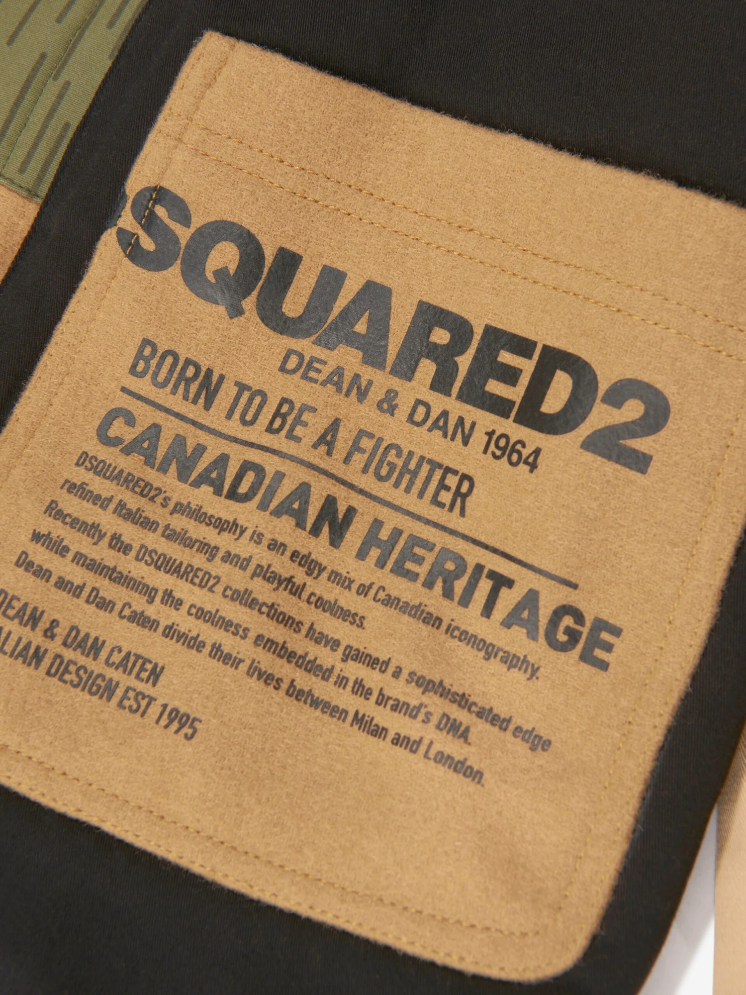 Boys Patch Hooded Duffle Coat 3 Boys Patch Hooded Duffle Coat - Image 3