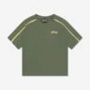 EA7 Emporio Armani Boys Gold Label Sporty T-Shirt In Green