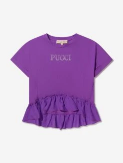 Girls Logo Peplum T-Shirt