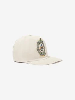 Etro Boys Crest Logo Cap In Beige