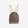 Baby Cashmerre Logo Bunny Hat