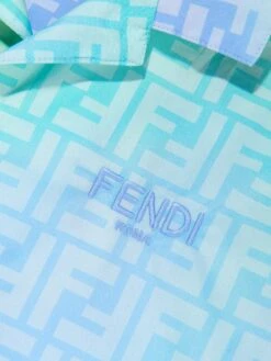 Kids FF Metaverse Short Sleeve Shirt In Multicolour 6 Kids FF Metaverse Short Sleeve Shirt In Multicolour -Childrens Clothing Store FENDI D54543 3