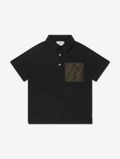 Boys Logo Pocket Polo Shirt