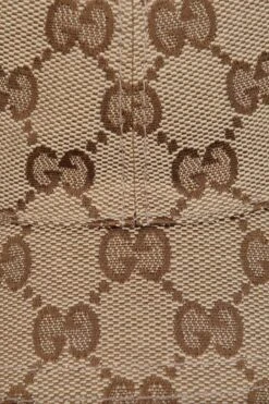 Kids Original GG Canvas Cap In Brown 6 Kids Original GG Canvas Cap In Brown -Childrens Clothing Store GUCCI 733505 3