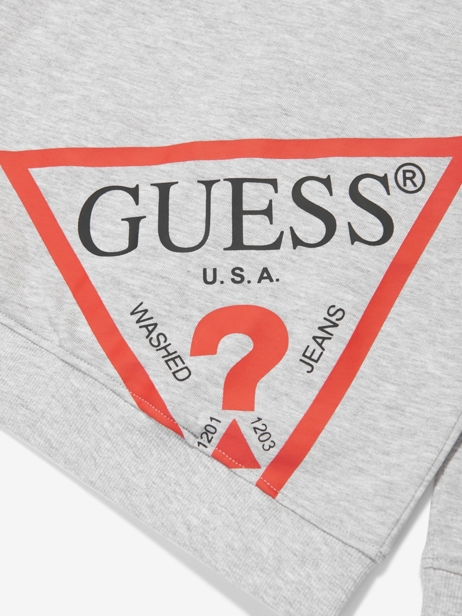 Guess Boys Zip Up Top In Grey 4 Guess Boys Zip Up Top In Grey - Image 4