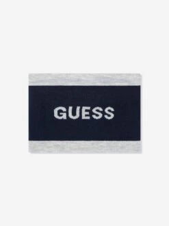 Guess Boys Hat And Snood Set In Navy -Childrens Clothing Store GUEA3159 G7V2 3