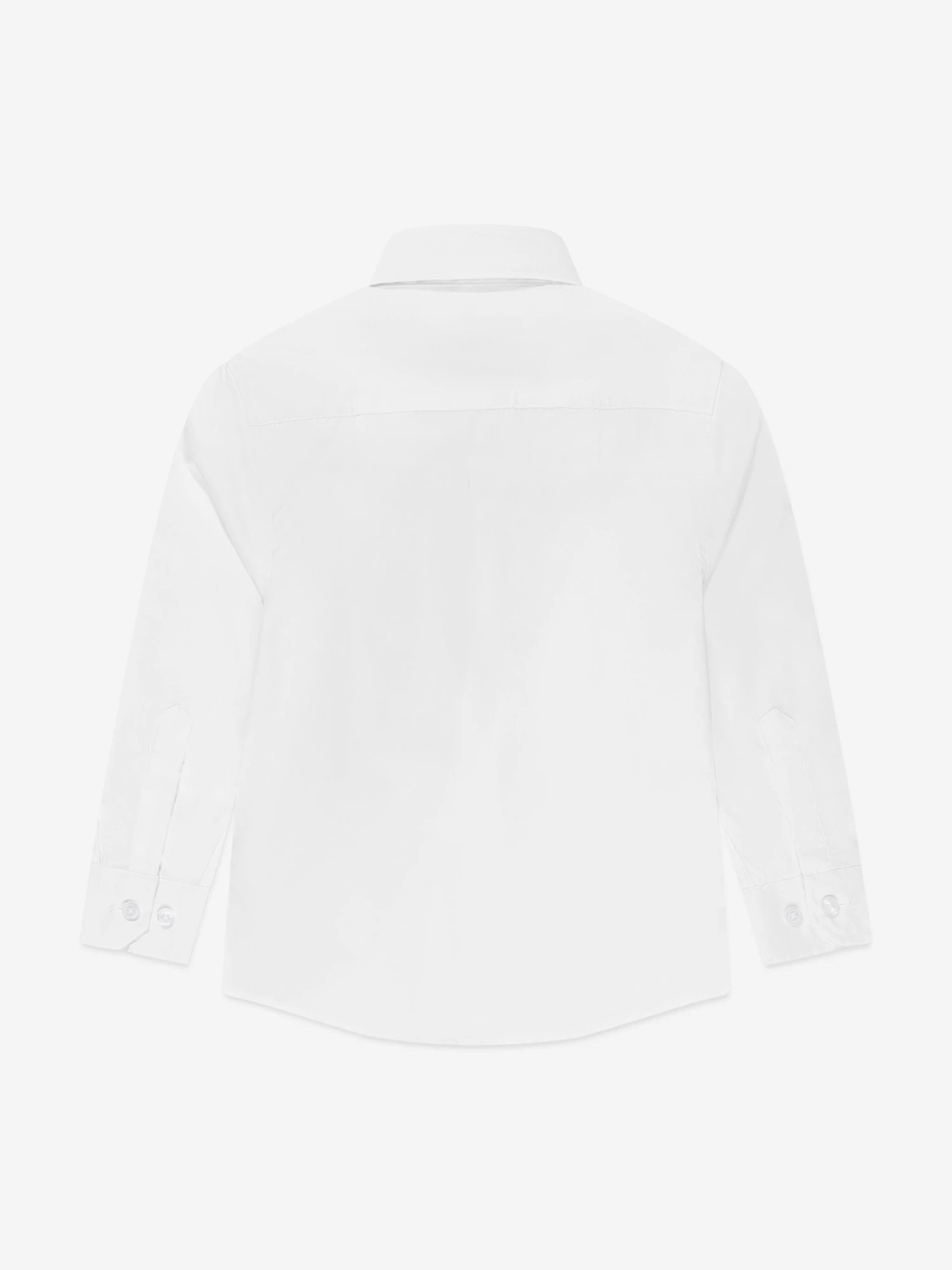 Boys Miatti Long Sleeve Shirt In White 2 Boys Miatti Long Sleeve Shirt In White - Image 2