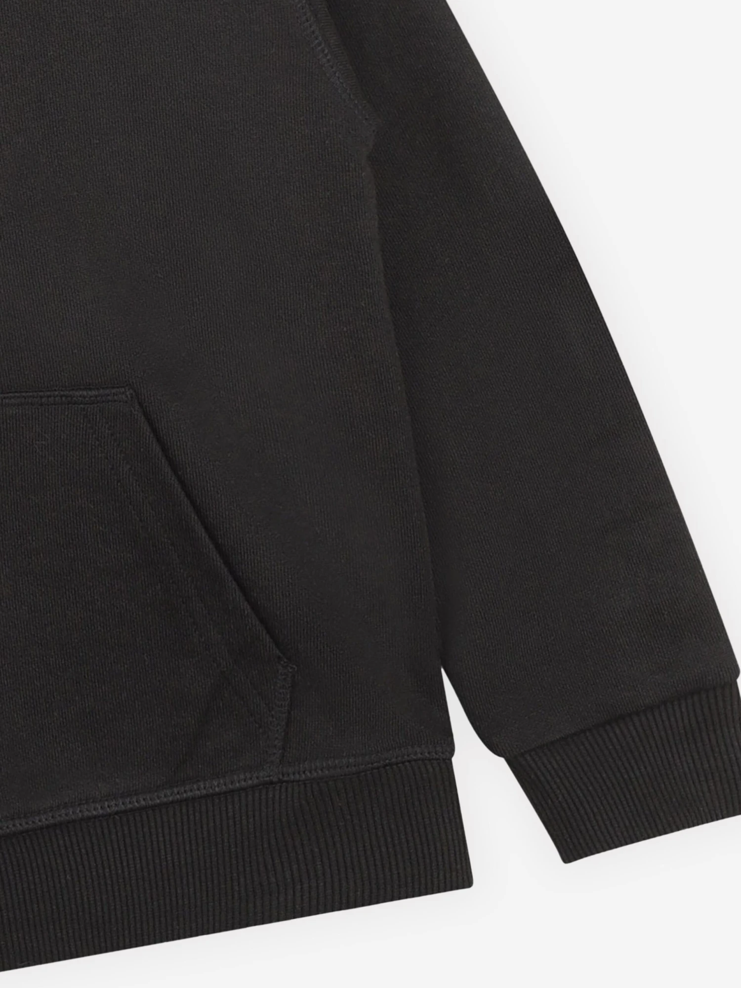 Hugo Boys Logo Print Hoodie In Black 4 Hugo Boys Logo Print Hoodie In Black - Image 4