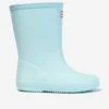 Hunter Kids Original First Classic Wellington Boots In Blue