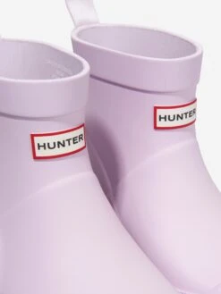 Hunter Girls Play Boots In Mauve -Childrens Clothing Store HUNS3009 TME 3