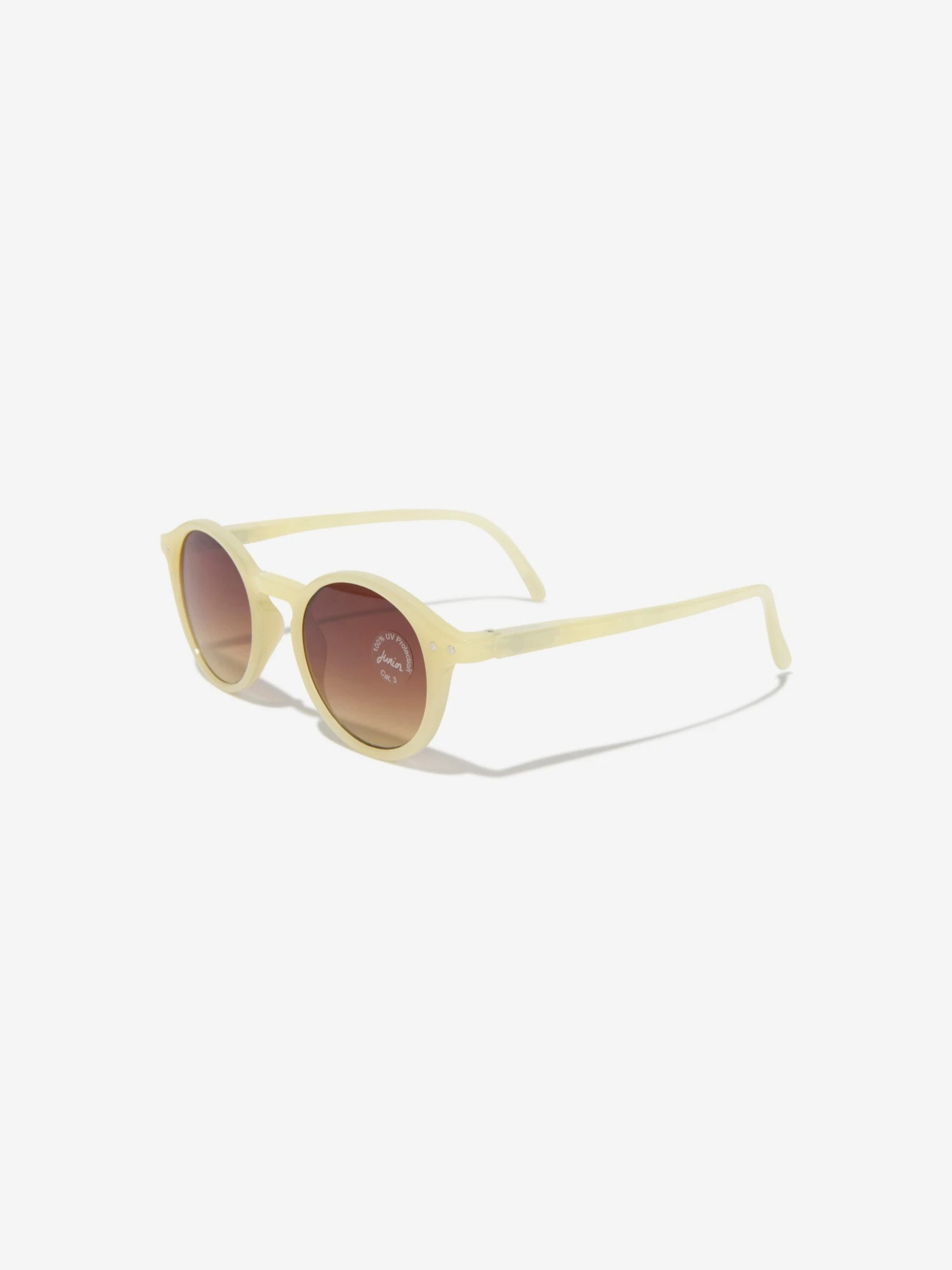 IZIPIZI Kids Iconic Mini Sunglasses In Ivory 1 IZIPIZI Kids Iconic Mini Sunglasses In Ivory