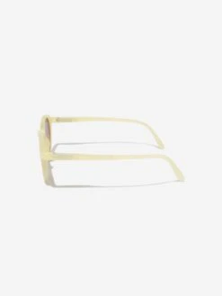 IZIPIZI Kids Iconic Mini Sunglasses In Ivory 6 IZIPIZI Kids Iconic Mini Sunglasses In Ivory -Childrens Clothing Store IZIA3010 GLOSSY IVORY 3