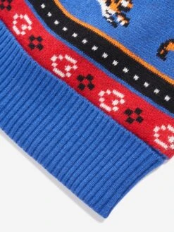 Kenzo Kids Boys Jungle Game Cap In Blue -Childrens Clothing Store KENA3058 829 3