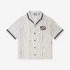 Kenzo Kids Boys Embroidered Shirt In Ivory