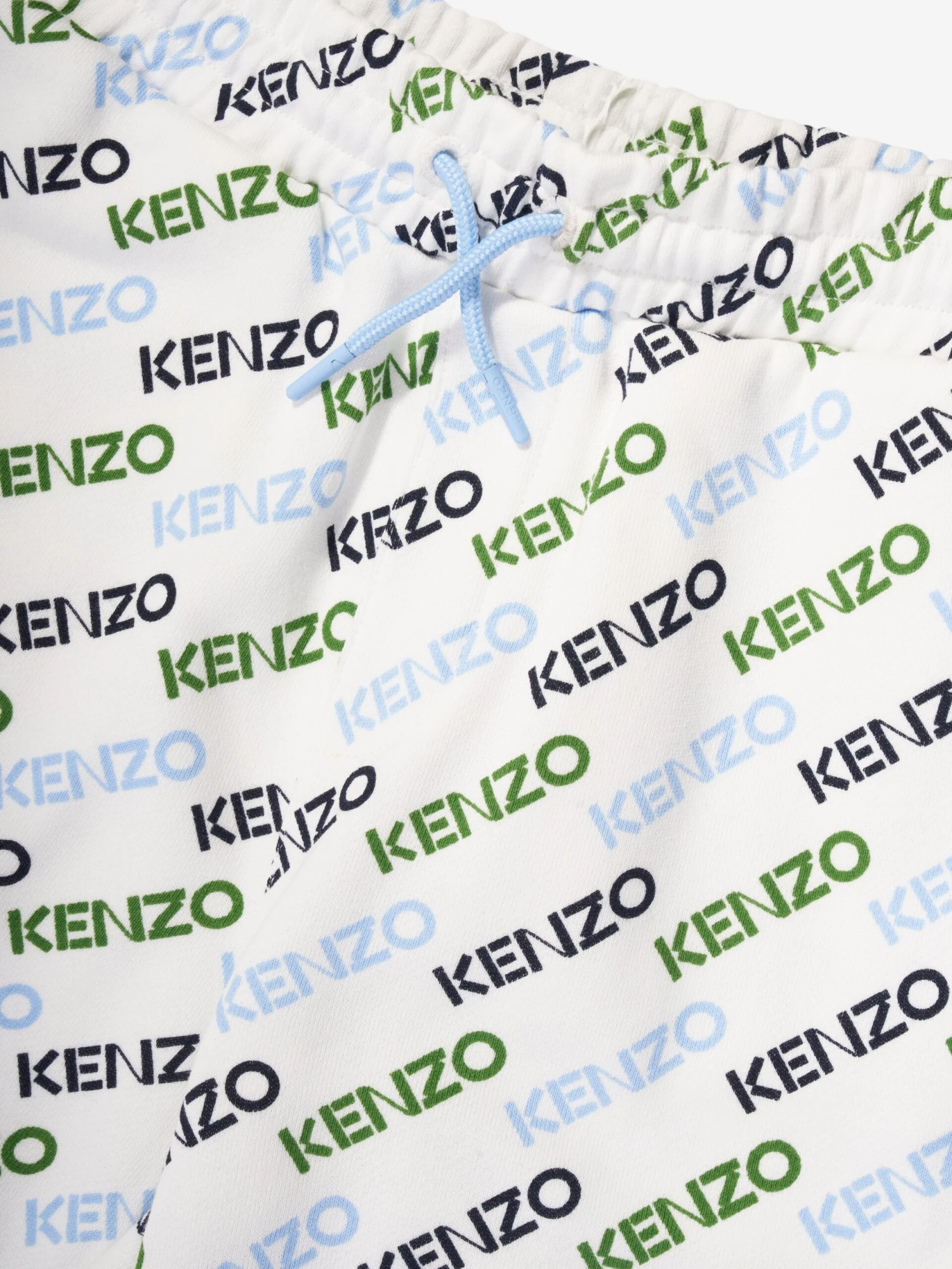 Kenzo Kids Boys Logo Print Joggers In Ivory 3 Kenzo Kids Boys Logo Print Joggers In Ivory - Image 3