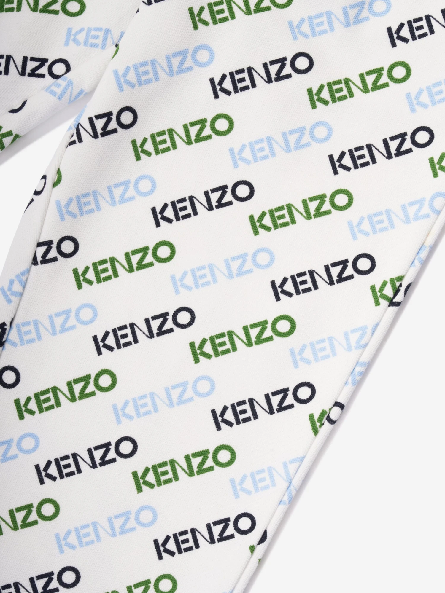 Kenzo Kids Boys Logo Print Joggers In Ivory 4 Kenzo Kids Boys Logo Print Joggers In Ivory - Image 4