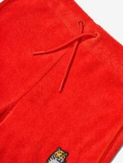 Kenzo Kids Boys Kotora Shorts In Red -Childrens Clothing Store KENS4198 BRIGHT RED 3